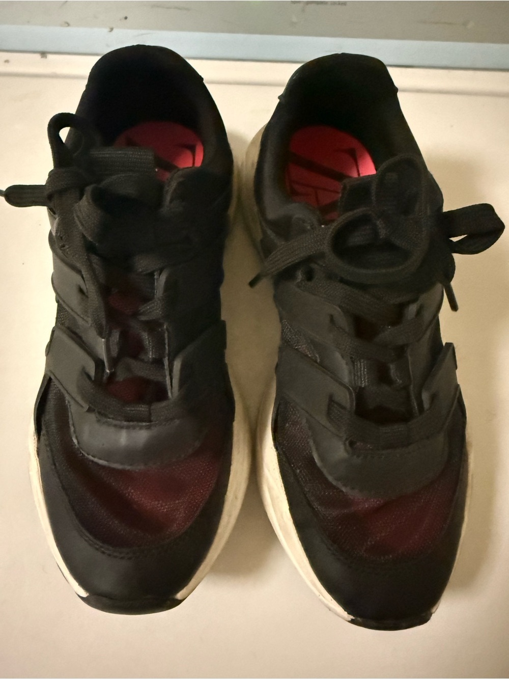 Zara Black Sneakers with mesh
